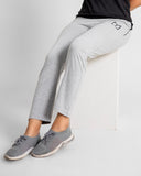 Women Solid grey trouser