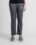 Women Charcoal single panel trouser