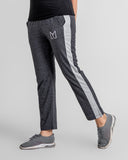 Women Charcoal single panel trouser