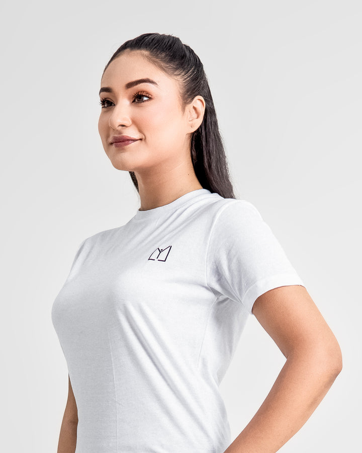 Plain Cotton White T Shirt