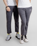 Women Solid charcoal trouser