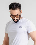 Plain Cotton White T Shirt