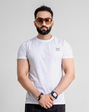 Plain Cotton White T Shirt