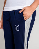 Women Navy single panel trouser