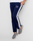 Women Navy single panel trouser