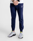 Navy triple stripe jogger trouser (slim fit)