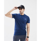 Midnight Blue Slub Dri-Fit T-Shirt