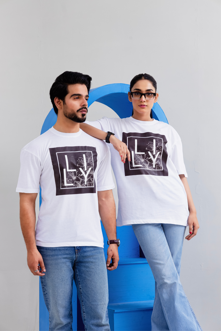 LILY D1 White T-Shirt