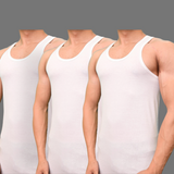 Pack Of 3 Men's gold vest 444 sleeve less