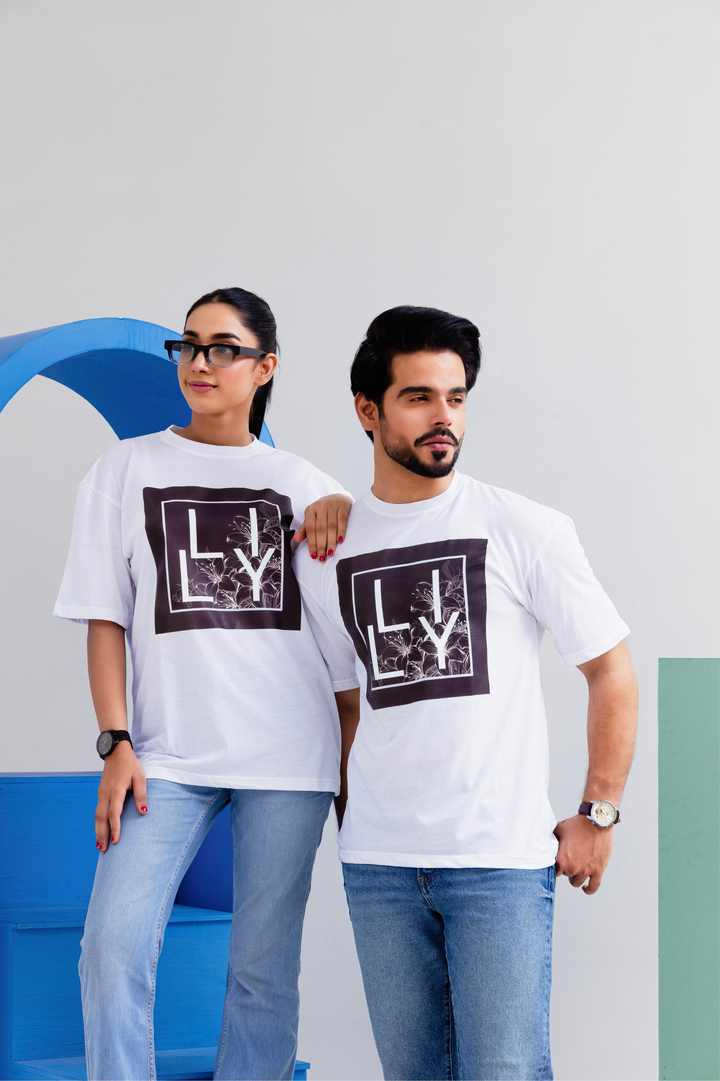 LILY D1 White T-Shirt
