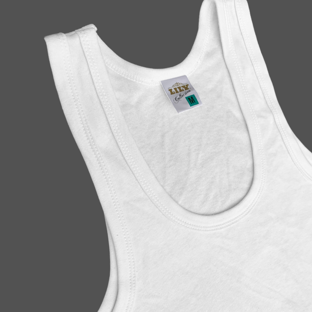 Men's vest 888 interlock sleeve less