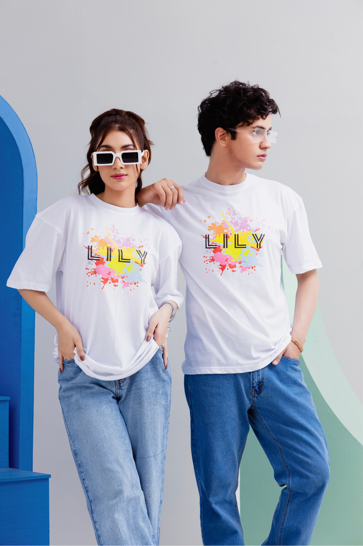 LILY D2 White T-Shirt