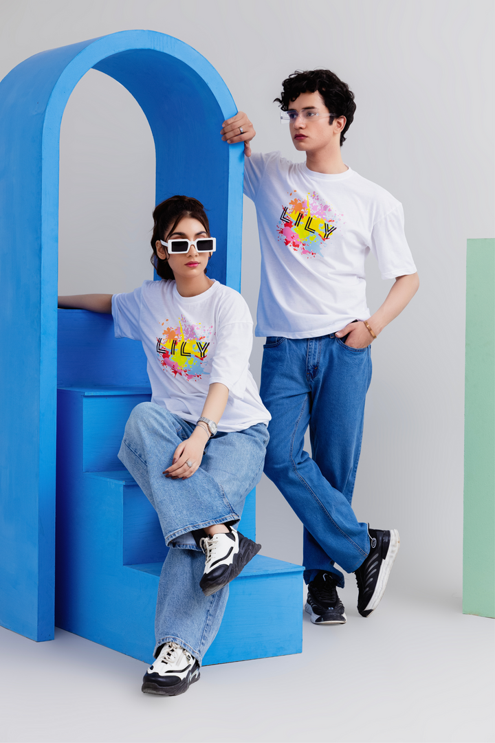 LILY D2 White T-Shirt
