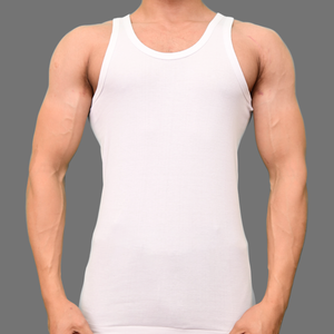 Men's vest 888 interlock sleeve less