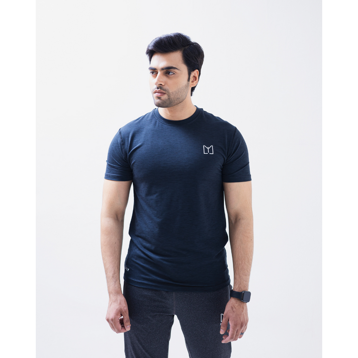 Royal Blue Slub Dri-Fit T-Shirt