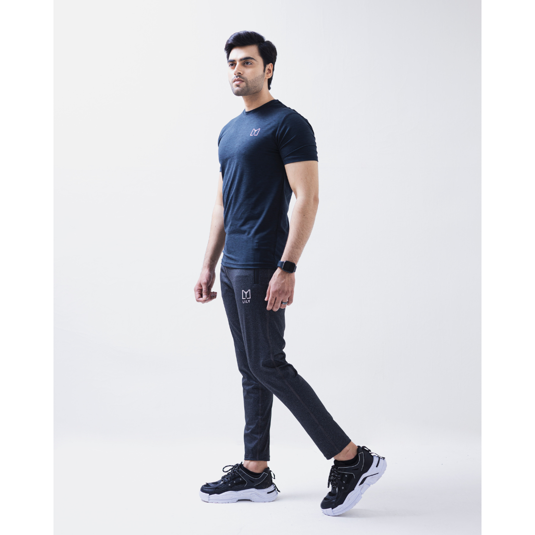 Royal Blue Slub Dri-Fit T-Shirt