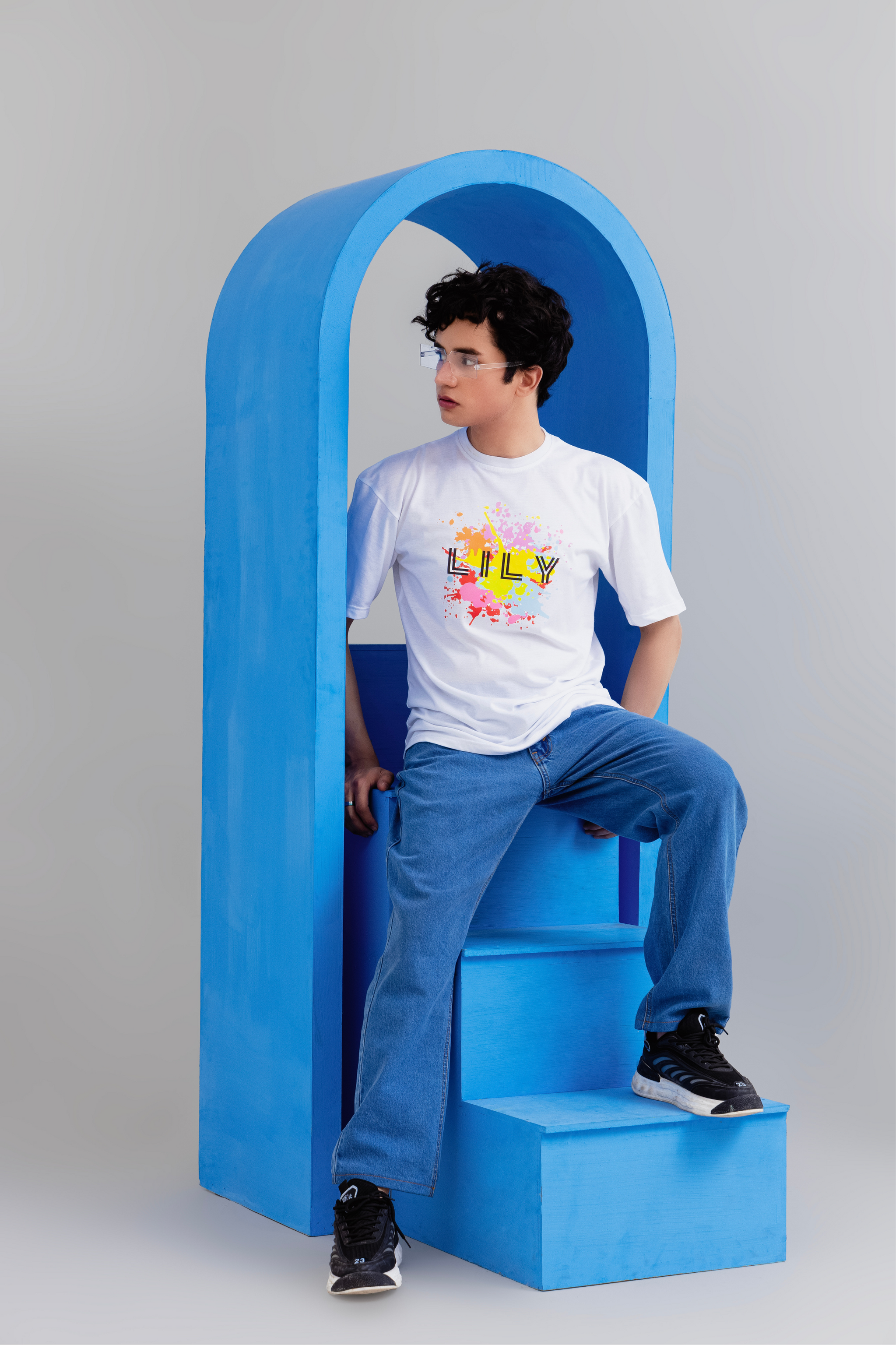 LILY D2 White T-Shirt
