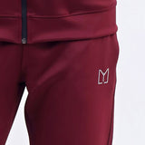 Scoba dri-fit mens maroon tracksuit