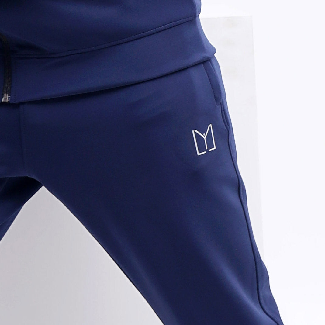 Scoba dri-fit mens navy tracksuit