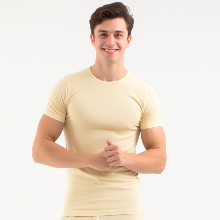 Men's luxury short sleeve top warmer 505