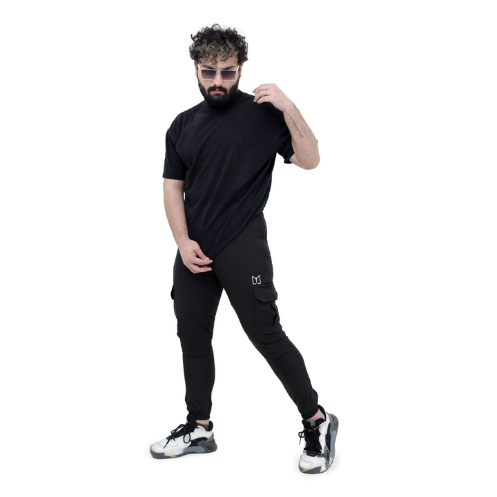 Rock Black Cargo Pant