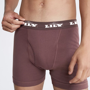 Men's luxury burgundy boxer 101