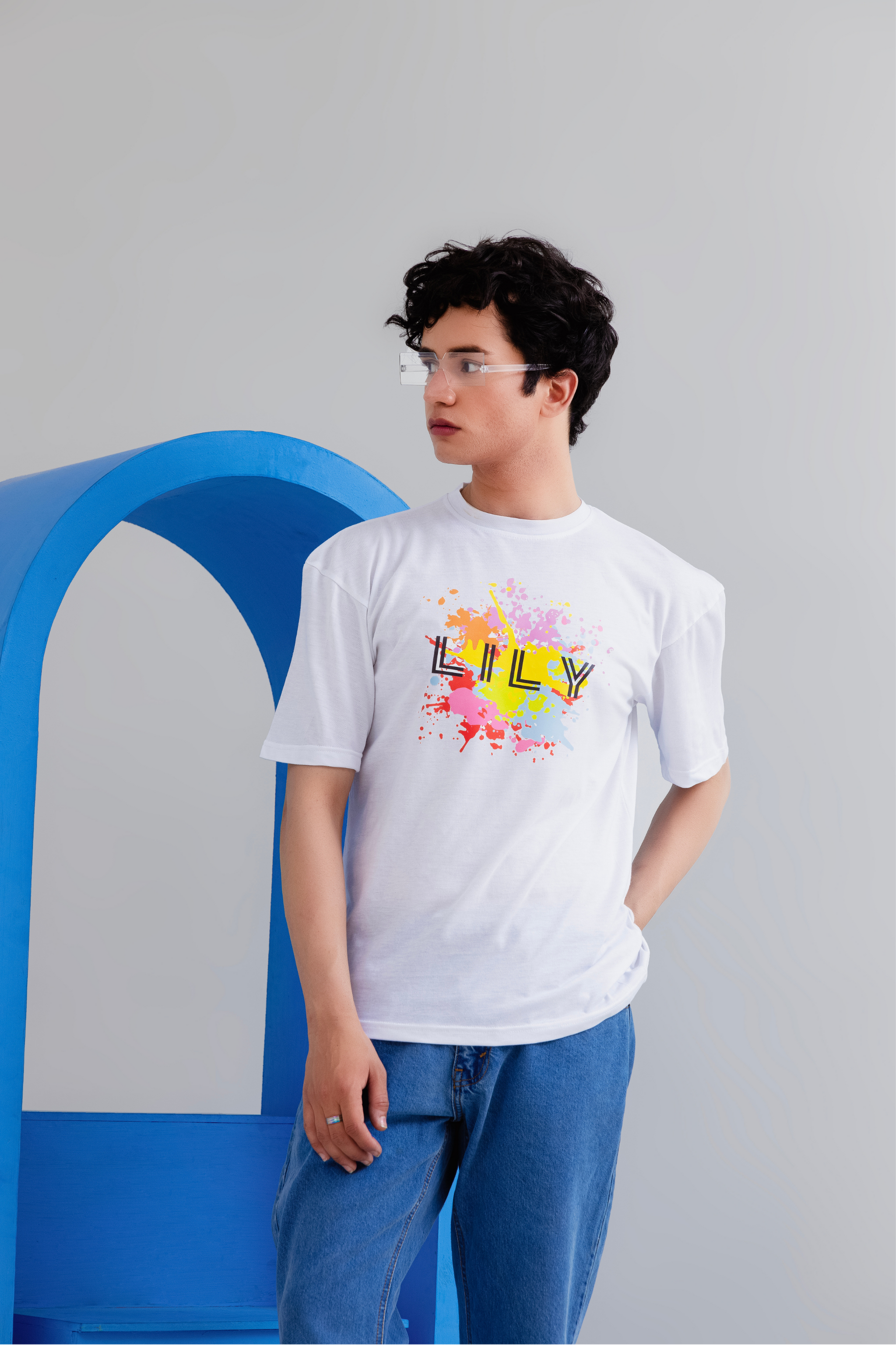 LILY D2 White T-Shirt