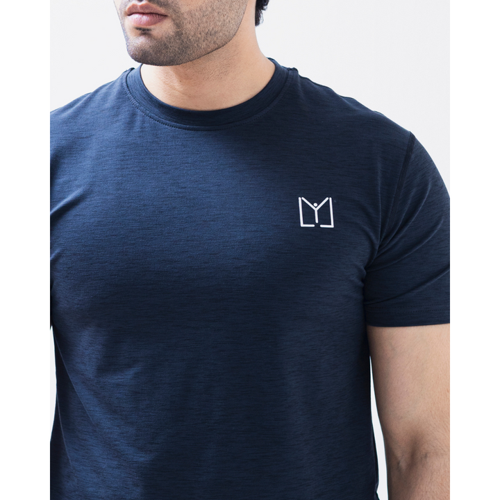 Royal Blue Slub Dri-Fit T-Shirt
