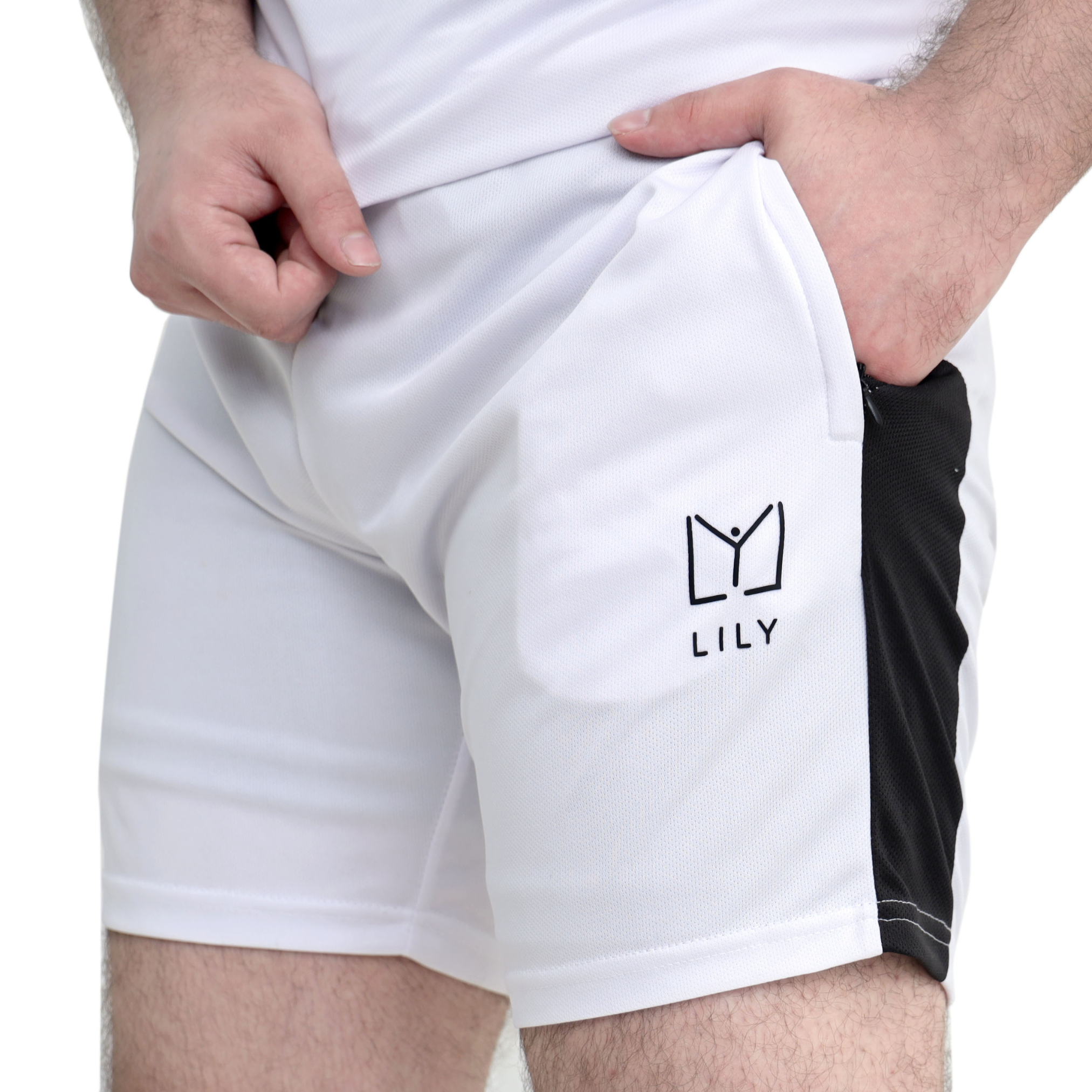 Crystal White Short Set