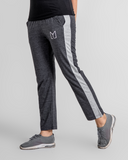 Women Charcoal Single Panel tracksuit