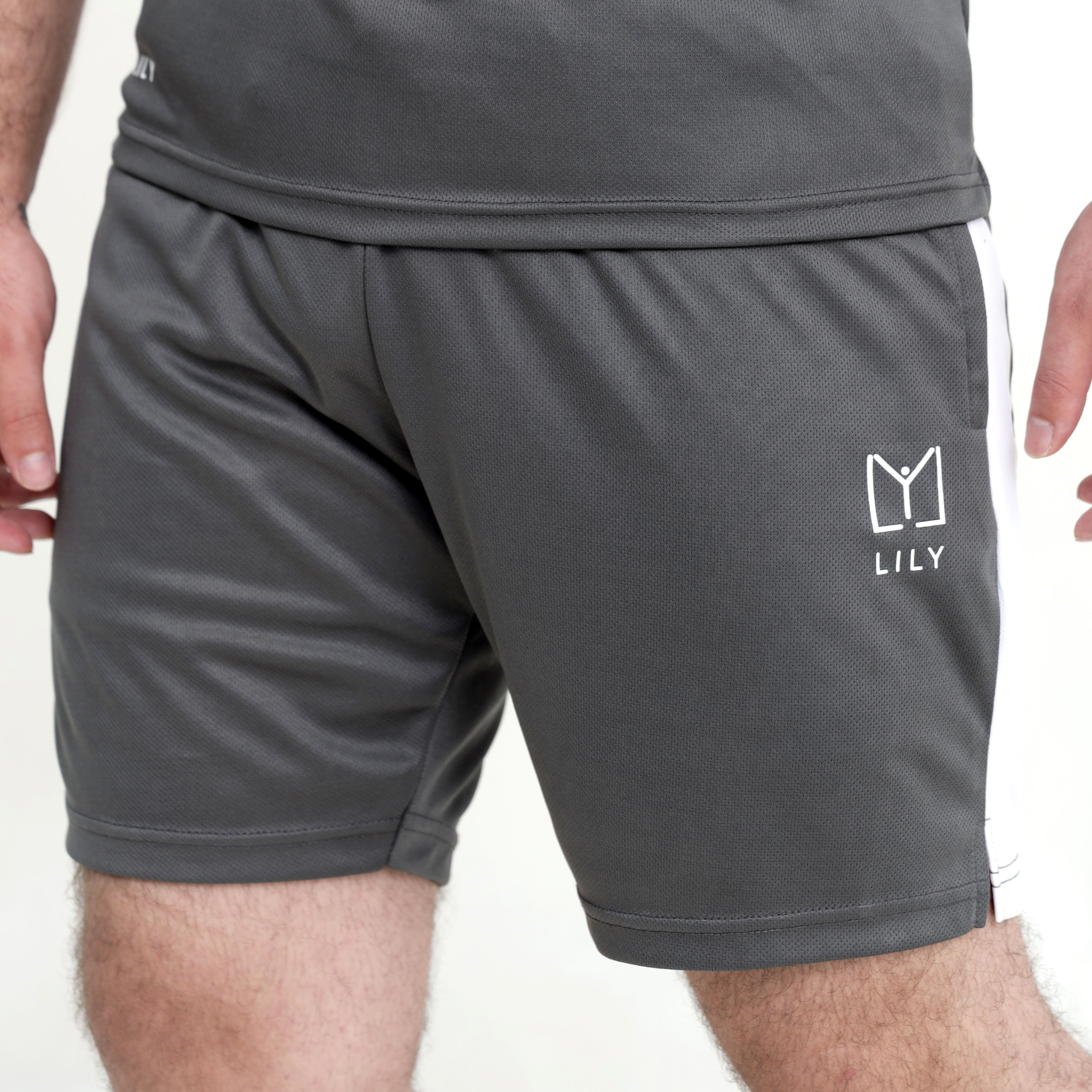 Charcol Gery Short Set