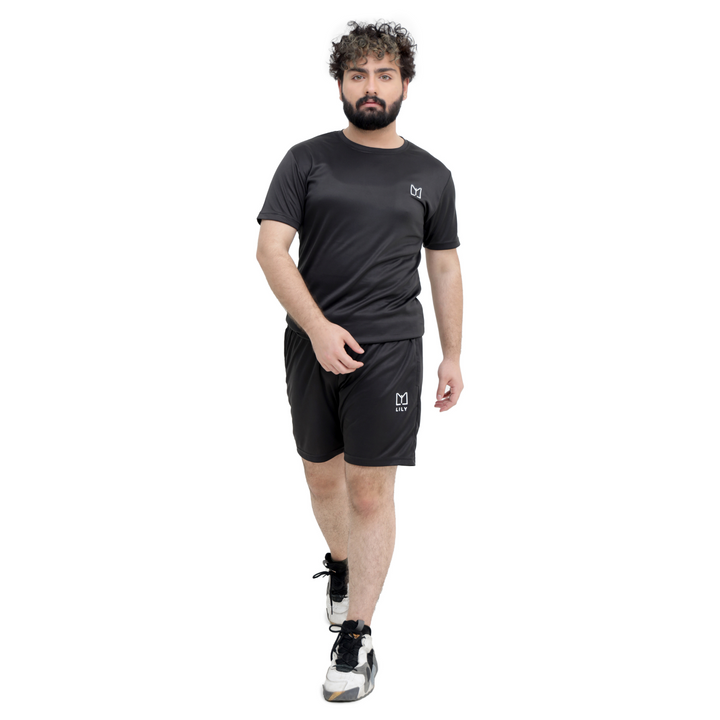 MidNight Black Short Set