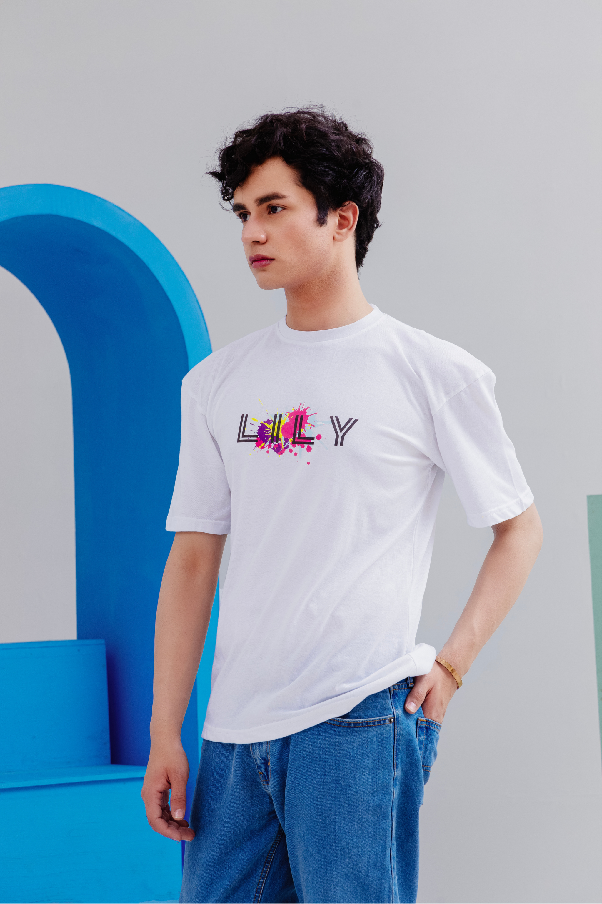 LILY D3 White T-Shirt