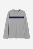 Women grey single paneled tee shirt