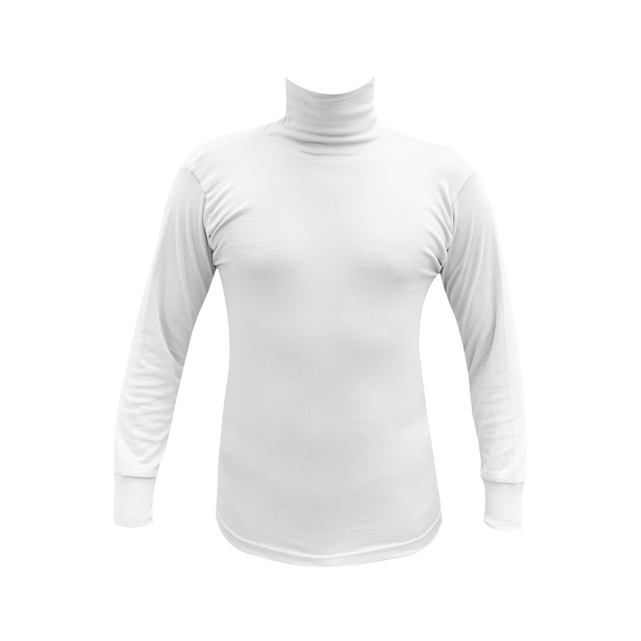 Women's White turtleneck C77