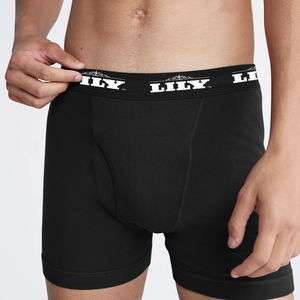 Men's luxury black boxer 101