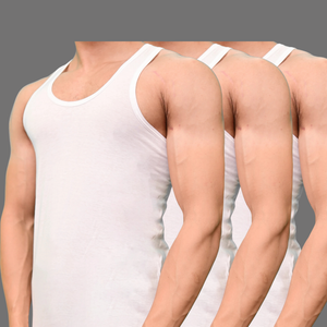 Pack of 3 Men's summer king vest sleeveless
