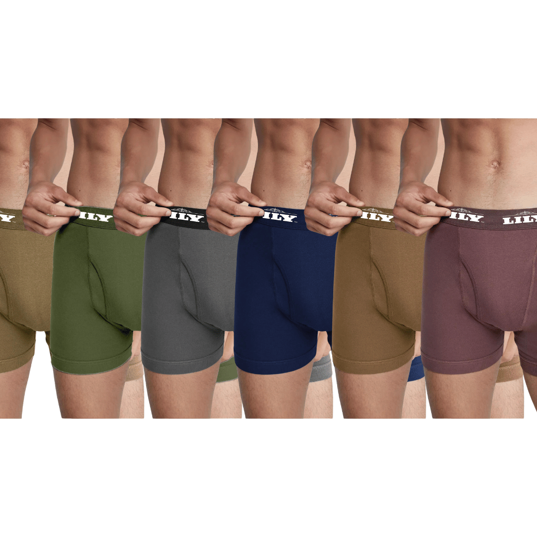 Pack Of 6 Men's luxury boxer 101