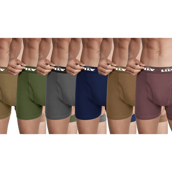 Pack Of 6 Men's luxury boxer 101