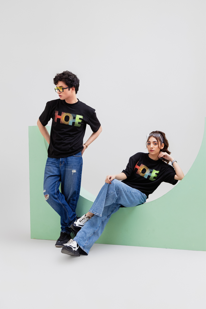 Hope Black T-Shirt