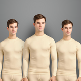 Pack Of 3 Men's luxury full sleeve top warmer 505