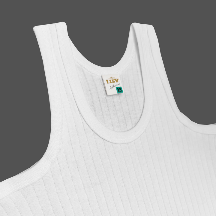 Kids vest sleeveless (999 interlock)