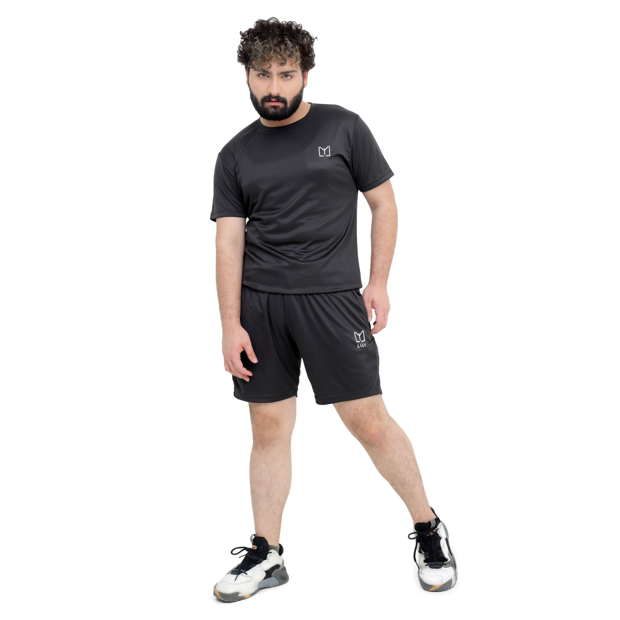 MidNight Black Short Set
