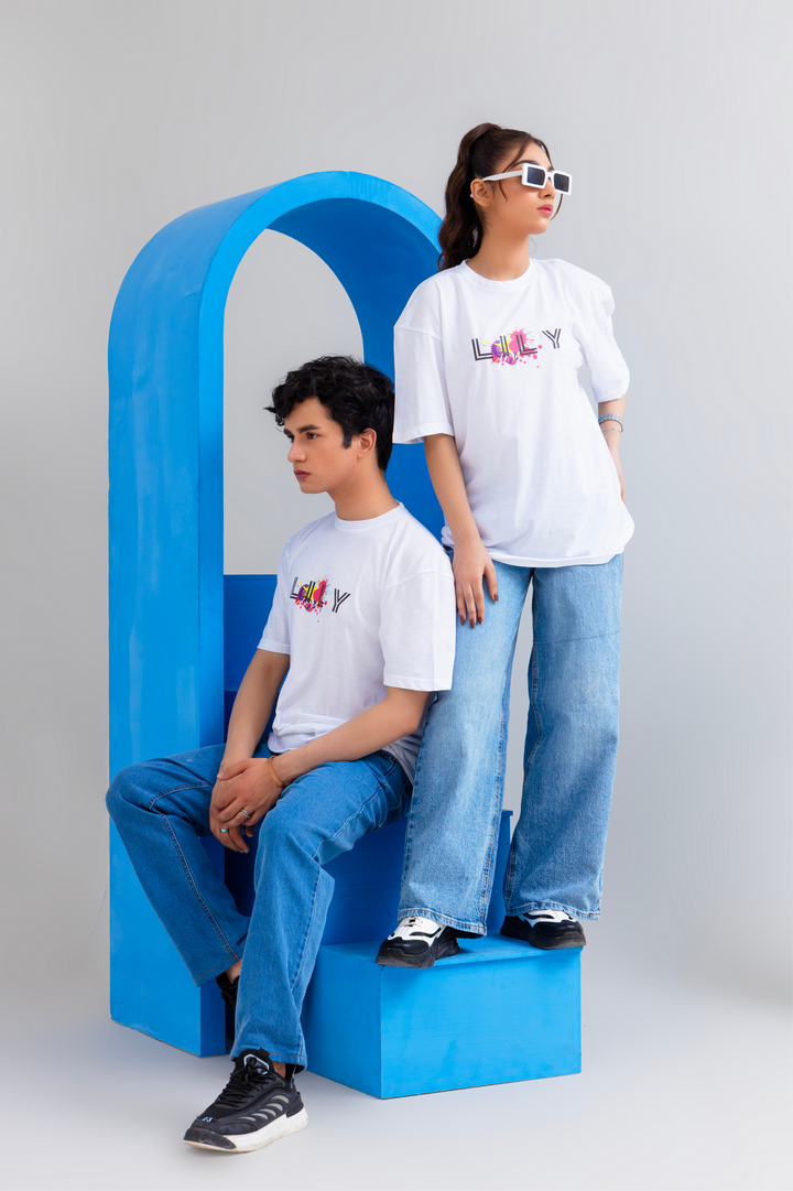 LILY D3 White T-Shirt