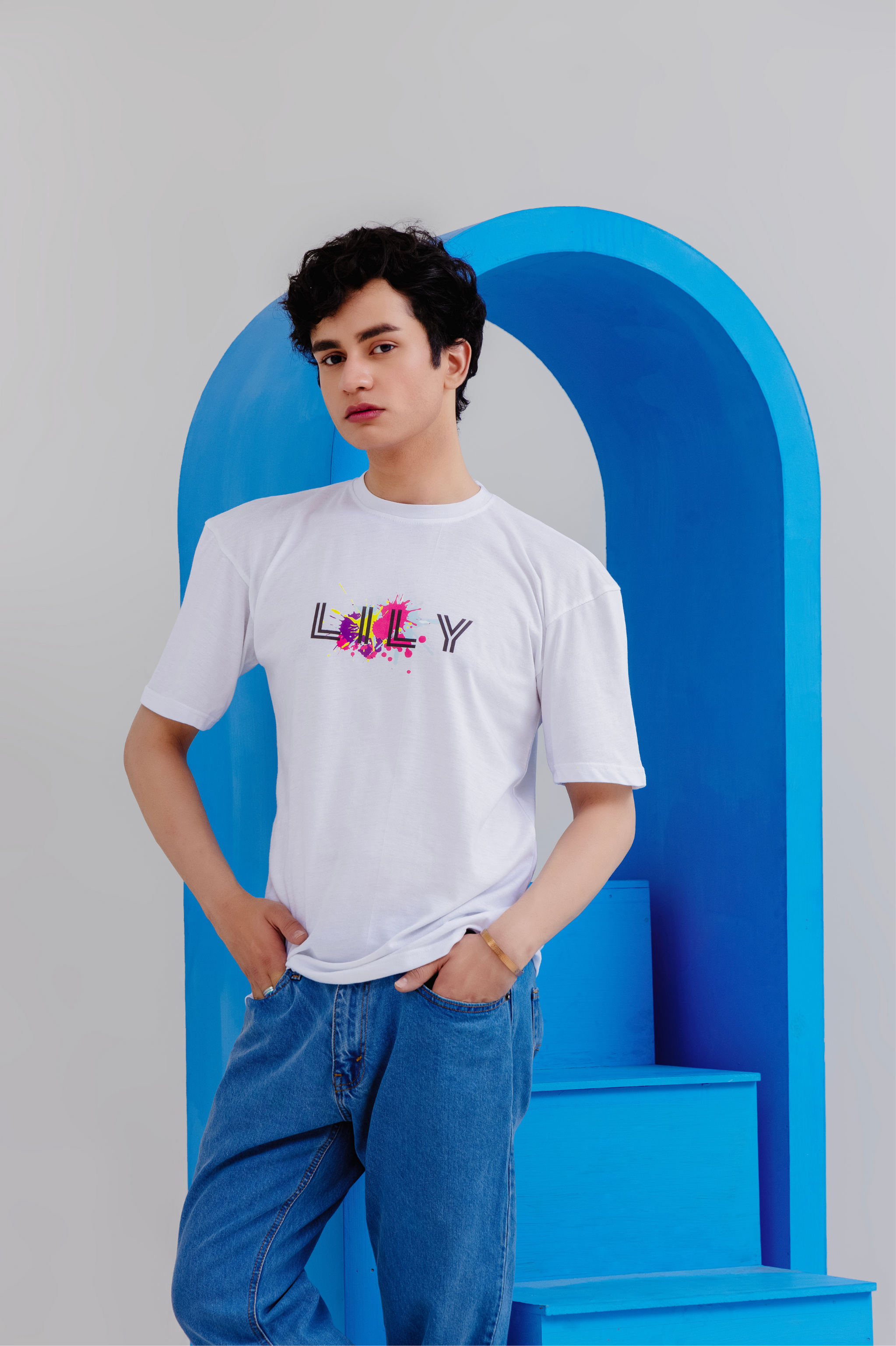 LILY D3 White T-Shirt