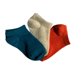 Kids assorted unisex pack of 3 socks (5-7 year) ks100