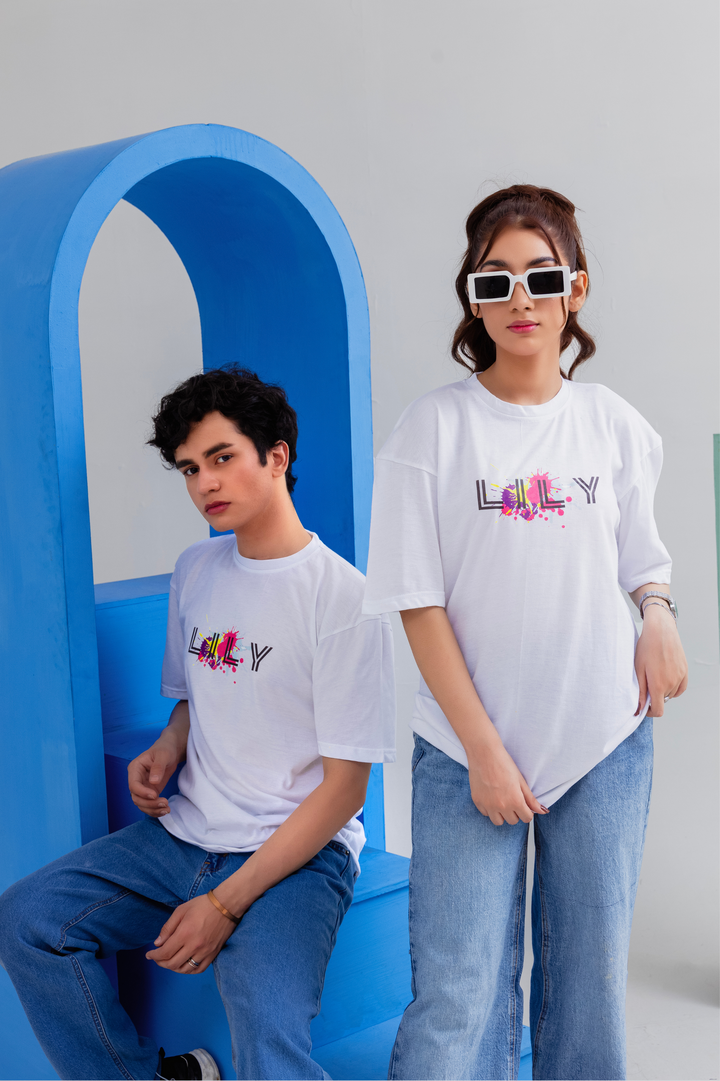 LILY D3 White T-Shirt