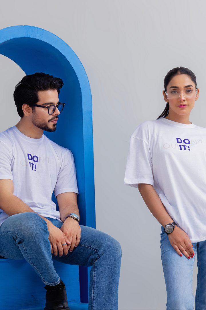 DO IT White T-Shirt