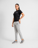 Women Solid Gray Tracksuit