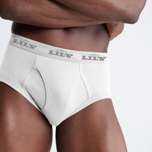 Men's luxury white brief 888